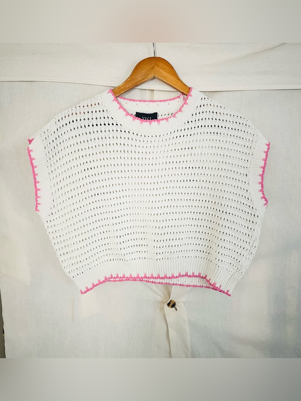 VICI Crochet Vest Top
